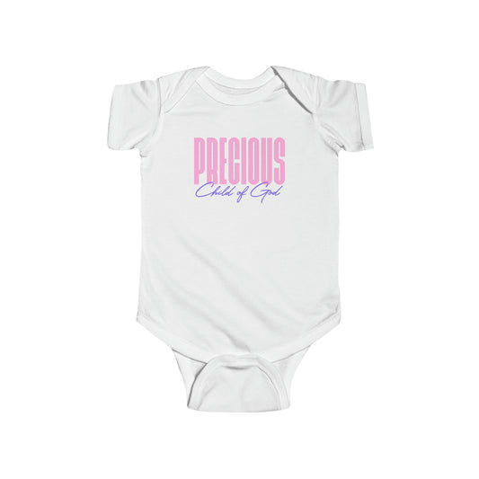 Precious Child of God Infant Fine Jersey Bodysuit