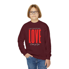 Unconditional Love Youth Crewneck Sweatshirt