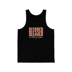 Blessed Child of God Men's Jersey Tank