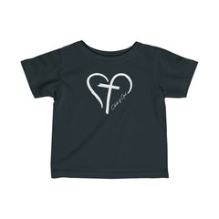 Heart and Cross Infant Fine Jersey Tee
