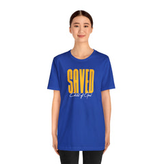Saved Child of God Unisex Jersey Short Sleeve Tee
