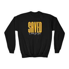 Saved Child of God Youth Crewneck Sweatshirt