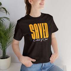 Saved Child of God Unisex Jersey Short Sleeve Tee