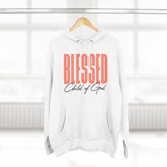 Blessed Child of God Women's Premium Pullover Hoodie