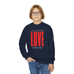Unconditional Love Youth Crewneck Sweatshirt