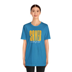 Saved Child of God Unisex Jersey Short Sleeve Tee