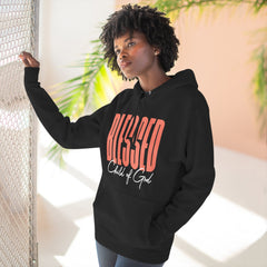 Blessed Child of God Women's Premium Pullover Hoodie