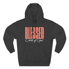 Blessed Child of God Women's Premium Pullover Hoodie