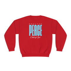Pray for Peace Men's NuBlend® Crewneck Sweatshirt