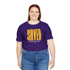 Saved Child of God Unisex Jersey Short Sleeve Tee