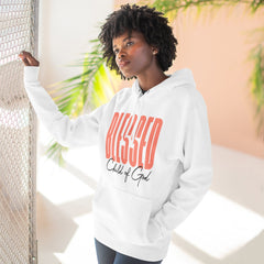 Blessed Child of God Women's Premium Pullover Hoodie
