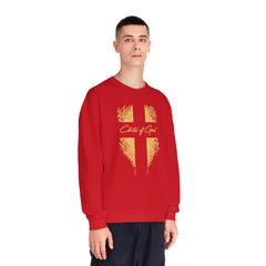 Shield and Cross Men's NuBlend® Crewneck Sweatshirt