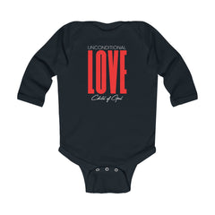 Unconditional Love Infant Long Sleeve Bodysuit