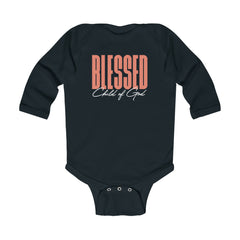 Blessed Child of God Infant Long Sleeve Bodysuit