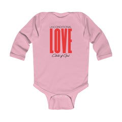 Unconditional Love Infant Long Sleeve Bodysuit