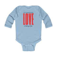 Unconditional Love Infant Long Sleeve Bodysuit