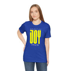 Spirit of Joy Unisex Jersey Short Sleeve Tee