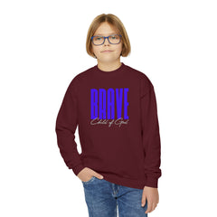 Brave Child of God Youth Crewneck Sweatshirt