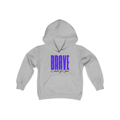 Brave Child of God Youth Heavy Blend Hooded Sweatshirt