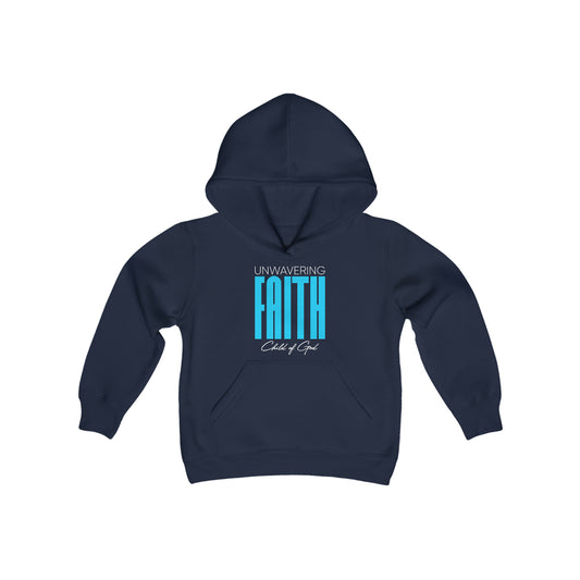 Unwavering Faith Youth Heavy Blend Hooded Sweatshirt