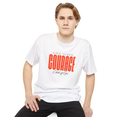 God Given Courage Men's Long Body Urban Tee