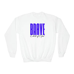 Brave Child of God Youth Crewneck Sweatshirt