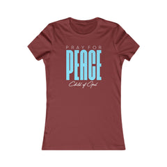 Pray for Peace Women's Favorite Tee