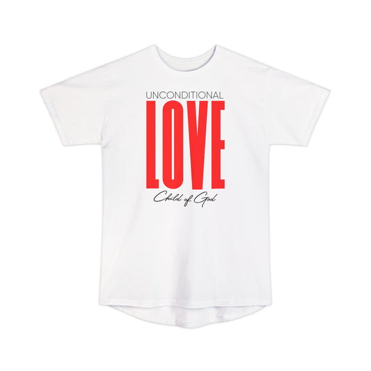 Unconditional Love Men's Long Body Urban Tee