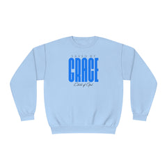 Saved by Grace Men's NuBlend® Crewneck Sweatshirt