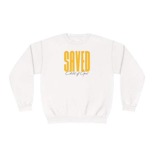 Saved Child of God Unisex NuBlend® Crewneck Sweatshirt