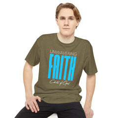 Unwavering Faith Men's Long Body Urban Tee
