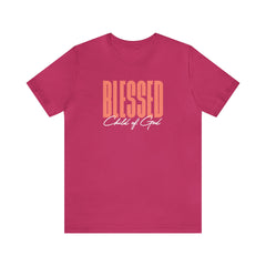Blessed Child of God Unisex Jersey Short Sleeve Tee