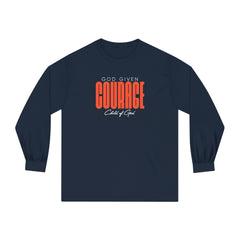 God Given Courage Men's Long Sleeve T-Shirt
