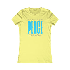 Pray for Peace Women's Favorite Tee