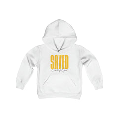Saved Child of God Youth Heavy Blend Hooded Sweatshirt