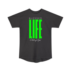 Blessed Life Men's Long Body Urban Tee