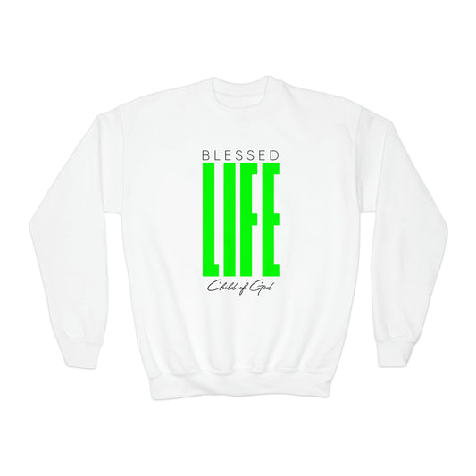Blessed Life Youth Crewneck Sweatshirt