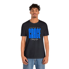 Saved By Grace Men's Jersey Short Sleeve Tee