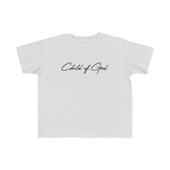 Classic Design Toddler's Fine Jersey Tee - Child of God Project