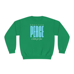 Pray for Peace Unisex NuBlend® Crewneck Sweatshirt