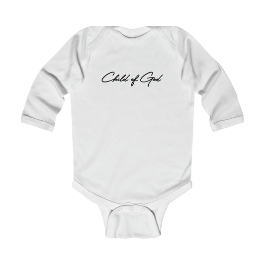 Classic Design Infant Long Sleeve Bodysuit - Child of God Project