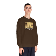 Fearless Child of God Men's NuBlend® Crewneck Sweatshirt