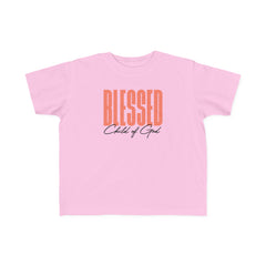 Blessed Child of God Toddler's Fine Jersey Tee