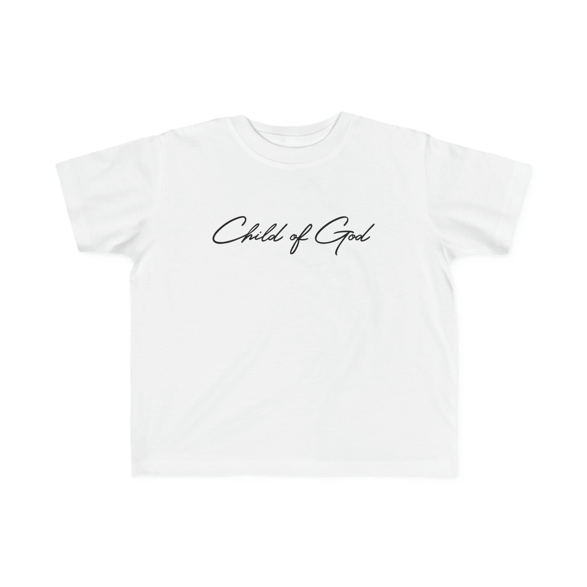 Classic Design Toddler's Fine Jersey Tee - Child of God Project