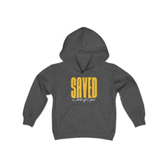 Saved Child of God Youth Heavy Blend Hooded Sweatshirt