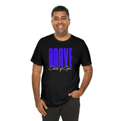 Brave Child of God Men's Jersey Short Sleeve Tee