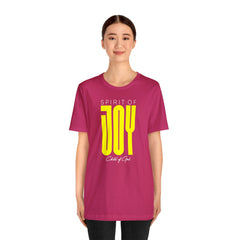 Spirit of Joy Unisex Jersey Short Sleeve Tee