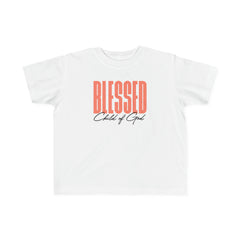 Blessed Child of God Toddler's Fine Jersey Tee