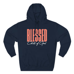 Blessed Child of God Women's Premium Pullover Hoodie