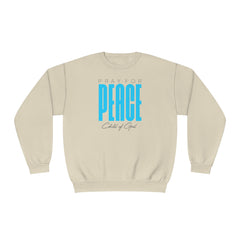 Pray for Peace Men's NuBlend® Crewneck Sweatshirt